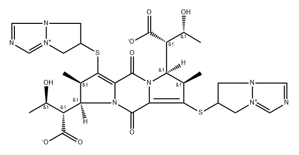 Biapenem Impurity 7 Struktur