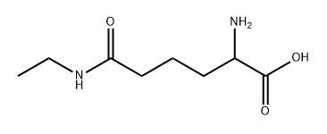 2-amino-5-(N-ethylcarboxyamido)pentanoic acid Struktur