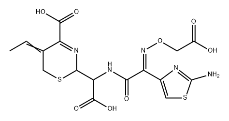 Cefixime Impurity 9 Struktur