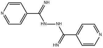 N-(Pyridin-4-ylmethanimidamido)pyridine-4-carboximidamide Struktur