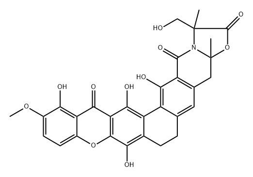 Citreamicin ξ Struktur