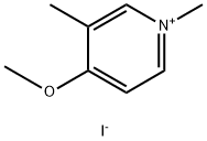 Pyridinium, 4-methoxy-1,3-dimethyl-, iodide (1:1) Struktur