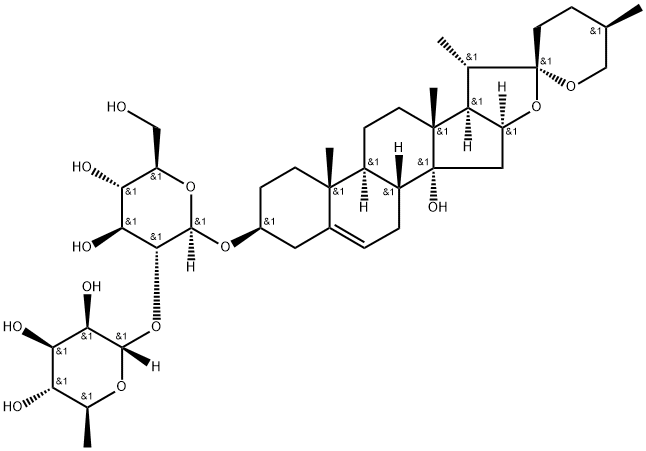 Dracaenoside F Struktur