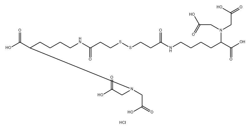 Dithiobis(C2-Nta) Struktur