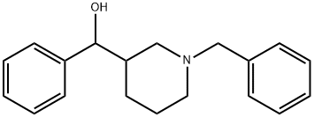 (1-benzylpiperidin-3-yl)(phenyl)methanol Struktur