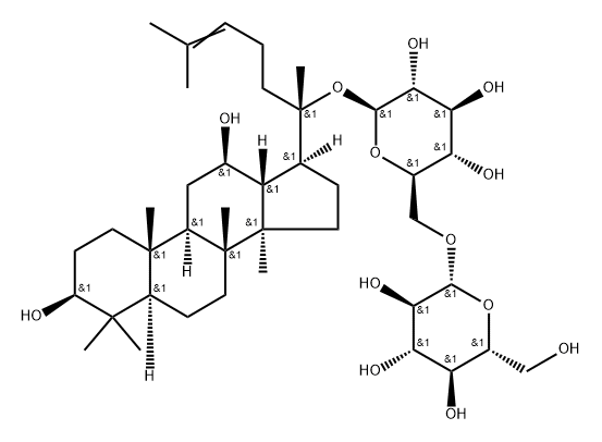 β-D-Glucopyranoside, (3β,12β)-3,12-dihydroxydammar-24-en-20-yl 6-O-β-D-glucopyranosyl-