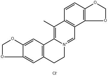 CORYSAMINE CHLORIDE(RG) Struktur