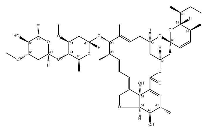 delta2-Avermectin B1a Struktur