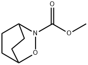 2-Oxa-3-azabicyclo[2.2.2]octane-3-carboxylic  acid,  methyl  ester,  radical  ion(1+)  (9CI) Struktur