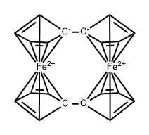 cyclopentylcyclopentane, iron Struktur