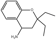 2,2-diethylchroman-4-amine Struktur