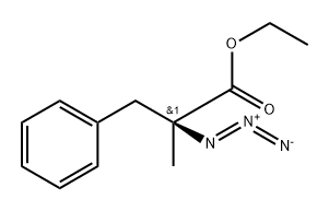 Benzenepropanoic acid, α-azido-α-methyl-, ethyl ester, (αS)-