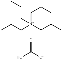 Tetrapropyl ammonium bicarbonate Struktur