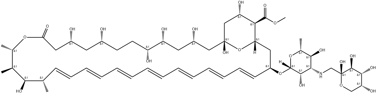 N-fructosylamphotericin B methyl ester Struktur