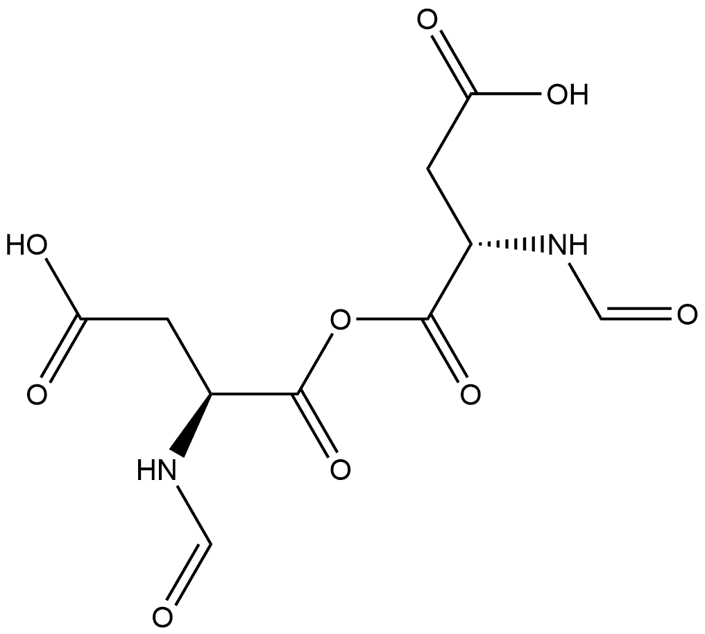 L-Aspartic acid, N-formyl-, bimol. 1,1'-monoanhydride (9CI)