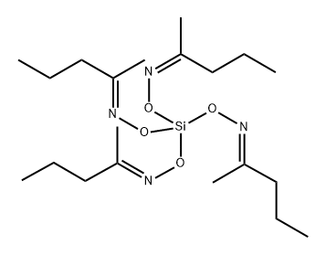 pentan-2-one O,O',O'',O'''-silanetetrayltetraoxime Struktur