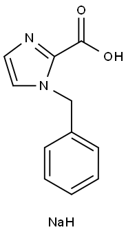 Sodium 1-Benzyl-1H-imidazole-2-carboxylate Struktur