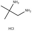 1,2-diamino-2-methylpropane hydrochloride Struktur