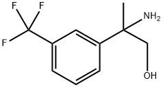 Benzeneethanol, β-amino-β-methyl-3-(trifluoromethyl)- Struktur