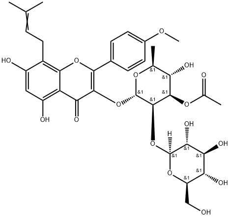 SAGITTATOSIDE C Struktur