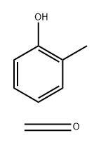 Formaldehyde polymer with 2-methylphenol, butyl ether Struktur