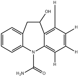 10,11-Dihydro-10-Hydroxy Carbamazepine-d4(rac-Licarbazepine-d4) Struktur