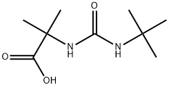 Hydantoic acid, 5-tert-butyl-2,2-dimethyl- (6CI) Struktur