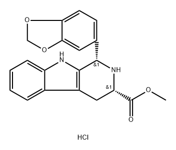 Tadalafil-015-1S3S-HCl Struktur