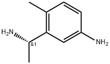 (S)-3-(1-aminoethyl)-4-methylaniline Struktur