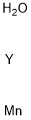 Manganese yttrium oxide (MnYO3) Struktur