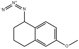 Naphthalene, 1-azido-1,2,3,4-tetrahydro-6-methoxy-