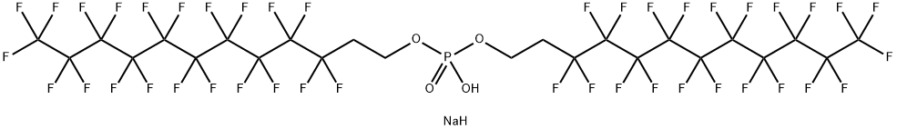 10:2 DiPAPS sodium salt Struktur