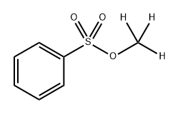 Methan-d3-ol, benzenesulfonate (9CI) Struktur