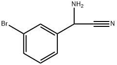 Benzeneacetonitrile, α-amino-3-bromo- Struktur