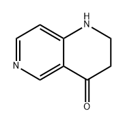 2,3-dihydro-1,6-naphthyridin-4(1H)-one Struktur