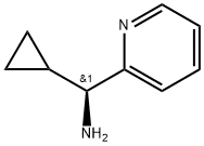 2-Pyridinemethanamine, α-cyclopropyl-, (αS)- Struktur