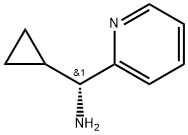 2-Pyridinemethanamine, α-cyclopropyl-, (αR)- Struktur