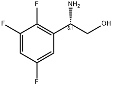 (S)-2-amino-2-(2,3,5-trifluorophenyl)ethan-1-ol Struktur