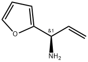 2-Furanmethanamine, α-ethenyl-, (αR)- Struktur