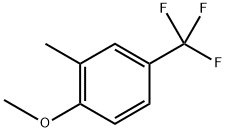 1-methoxy-2-methyl-4-(trifluoromethyl)benzene Struktur