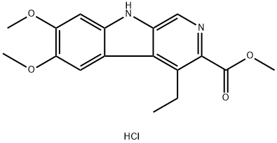 DMCM hydrochloride Struktur