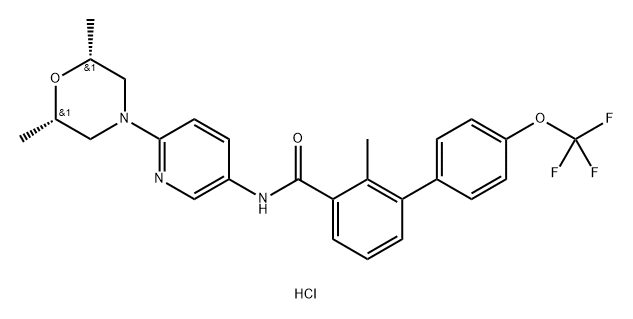 LDE-225 HCl Struktur