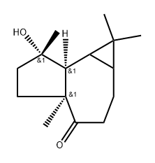 4,10-Aromadendranediol, derivative of Struktur