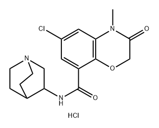 azasetron hydrochloride Struktur