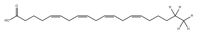 Arachidonic Acid-d5 Struktur