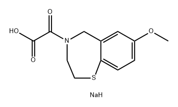 Aladorian sodium Struktur