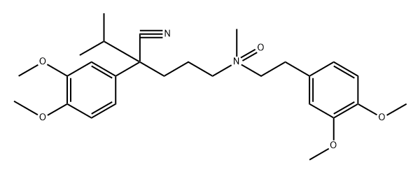 Verampamil N-Oxide Struktur