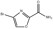 4-Bromo-oxazole-2-carboxylic acid amide Struktur