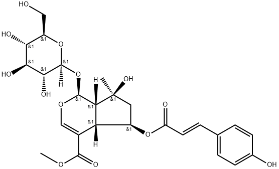 6-O-trans-p-Coumaroylshanzhiside methyl ester