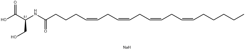 N-20:4 L-Serine (ARA-S) Struktur